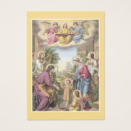 Heilige katholische Beerdigungskarte - (Vorderseite)