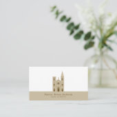 Heilige Kirche, Christentum, religiös Visitenkarte (Stehend Vorderseite)