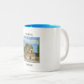 Heilige Kirche der Jungfrau Mary Gorgoepikoos Zweifarbige Tasse (VorderseiteRechts)