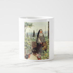 Heilige Klara von Assisi: Patronin des Fernsehens Jumbo-Tasse