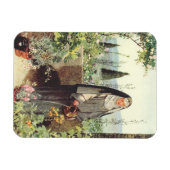 Heilige Klara von Assisi: Patronin des Fernsehens Magnet (Horizontal)