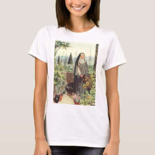 Heilige Klara von Assisi: Patronin des Fernsehens T-Shirt
