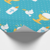 Heilige Kommunion Christening Geschenkpapier (Ecke)