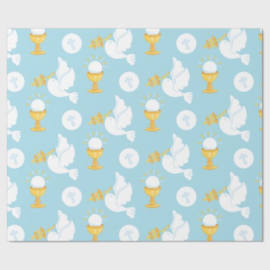heilige Kommunion Geschenkpapier (Flach)