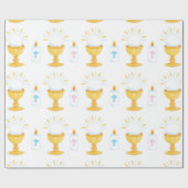 heilige Kommunion Geschenkpapier (Flach)