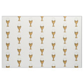 Heilige Kommuniongoldener Chalice und Wirts-Gewebe Stoff (Fat Quarter (45,7 x 55,9 cm))