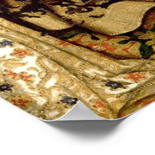 Heilige Königin Poster (Ecke)