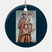 Heilige königliche Märtyrer Nicholas II. Orthodoxe Keramik Ornament (Hinten)