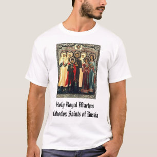 Heilige königliche Märtyrer-orthodoxe Heilige vo T-Shirt