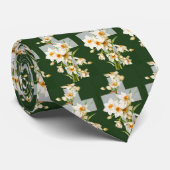 Heilige Kreuze und Blume Krawatte (Gerollt)