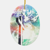 Heilige Kreuzpastel Not Weihnachtsschmuck (Vorne)