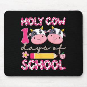 Heilige Kuh 100 Tage der Schule 100. Tag intellige Mousepad