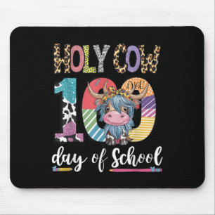 Heilige Kuh 100 Tage der Schule 100. Tag intellige Mousepad