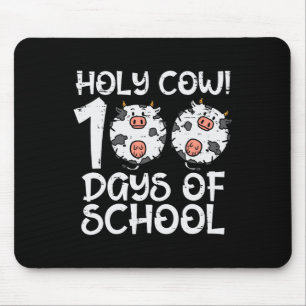 Heilige Kuh 100 Tage der Schule 100. Tag intellige Mousepad