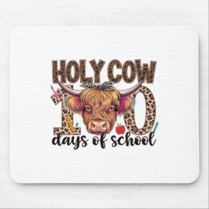 Heilige Kuh 100 Tage der Schule 100. Tag Schulunte Mousepad
