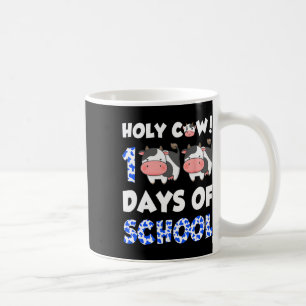 Heilige Kuh 100 Tage der Schule glücklich 100. Tag Kaffeetasse