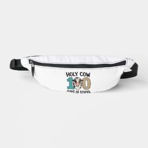Heilige Kuh 100 Tage Schule Vintage Kuh Shirt Desi Bauchtasche