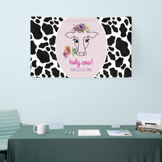 Heilige Kuh 1. Geburtstag Banner (Messeveranstaltung)