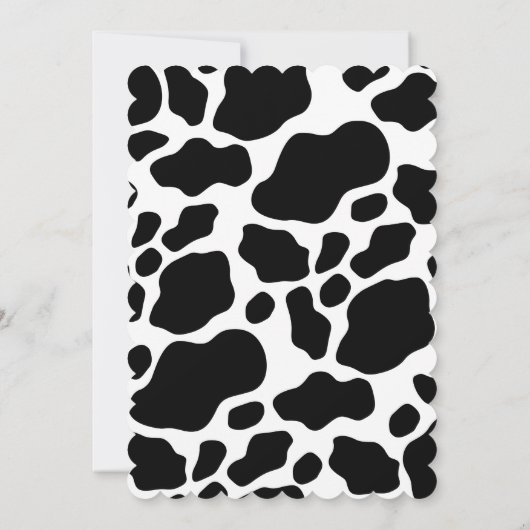 Heilige Kuh 1. Geburtstag Einladung (Rückseite)