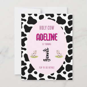 Heilige Kuh 1. Party Einladung