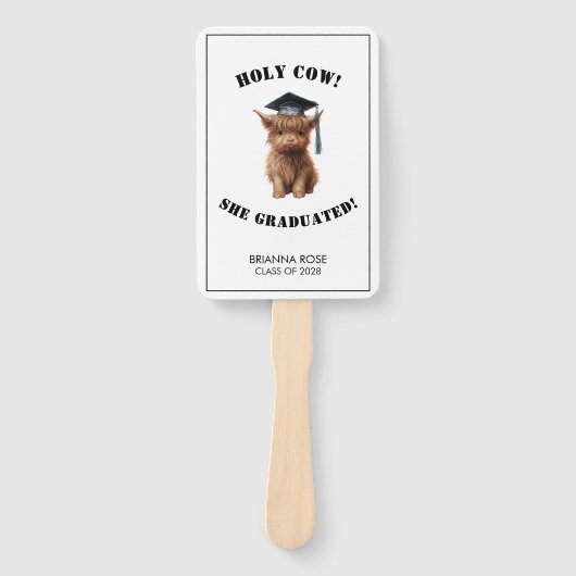 Heilige Kuh! Abschluss Fächer (Vorderseite)