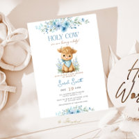 Heilige Kuh Baby Shower Junge