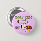 Heilige Kuh bin ich 30 T-Shirts und Geschenke Button (Vorne & Hinten)