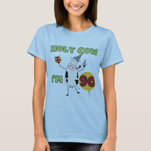 Heilige Kuh bin ich 90 Geburtstags-T-Shirts und T-Shirt
