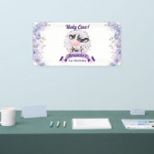 Heilige Kuh Blüte 1. Geburtstag Party Banner (Messe)
