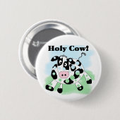 Heilige Kuh Button (Vorne & Hinten)