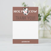 Heilige Kuh danke Ihnen Party (Stehend Vorderseite)