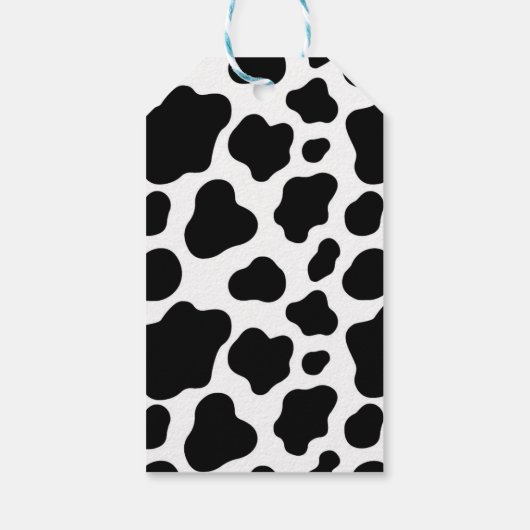 Heilige Kuh danke Moo Birthday Geschenkanhänger (Rückseite)