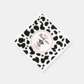 Heilige Kuh dankt Moon für sein Kommen Serviette (Ecke)