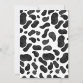 Heilige Kuh druckt zweite Einladungen zum Geburtst (Rückseite)