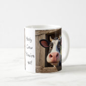 Heilige Kuh, du bist 40! Kaffeetasse (VorderseiteRechts)