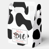 Heilige Kuh erster Geburtstag Geschenkschachtel (Geöffnet)