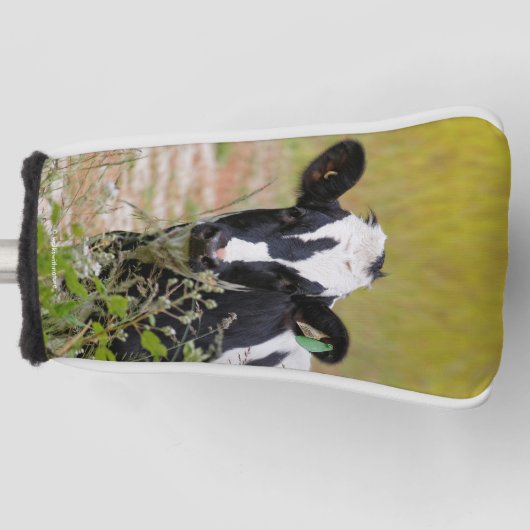 Heilige Kuh! Es ist ein Holstein-Friesier! Golf Headcover (Vorderseite)