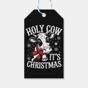 Heilige Kuh Es ist Weihnachten Funny Cow Lover Far Geschenkanhänger