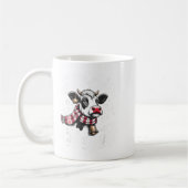 Heilige Kuh Es ist Weihnachten Funny Kuh Lover Far Kaffeetasse (Links)