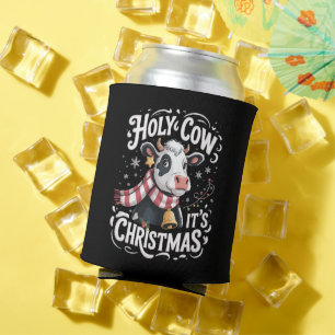 Heilige Kuh Es ist Weihnachten Lustige Kuhliebhabe Dosenkühler