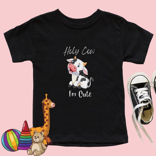 Heilige Kuh Funny, ich bin Niedlich Baby T-shirt