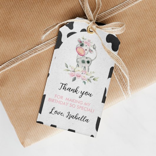 Heilige Kuh Geburtstag Vielen Dank Tag Geschenkanhänger