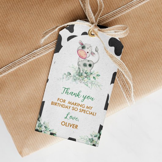 Heilige Kuh Geburtstag Vielen Dank Tag Geschenkanhänger