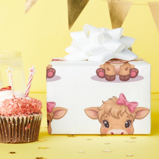Heilige Kuh Geschenkpapier (Geburtstagsparty)
