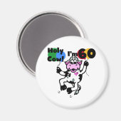 Heilige Kuh Ich bin 60 Hemden und Geschenke Magnet (Vorderseite/Rückseite)