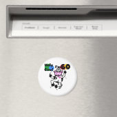 Heilige Kuh Ich bin 60 Hemden und Geschenke Magnet (In Situ (Geschirrspüler))