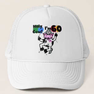Heilige Kuh Ich bin 60 Hemden und Geschenke Truckerkappe