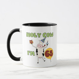 Heilige Kuh Ich bin 65 Geburtstagsgeschenke und T  Tasse