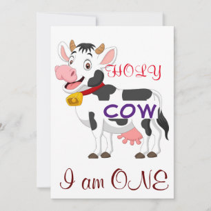 Heilige Kuh Ich bin ein Kind Einladung