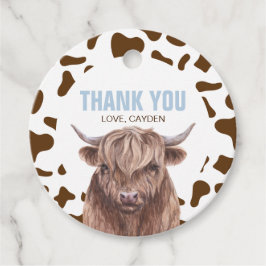 Heilige Kuh Ich bin eine braune Kuh Print Geburtst Geschenkanhänger